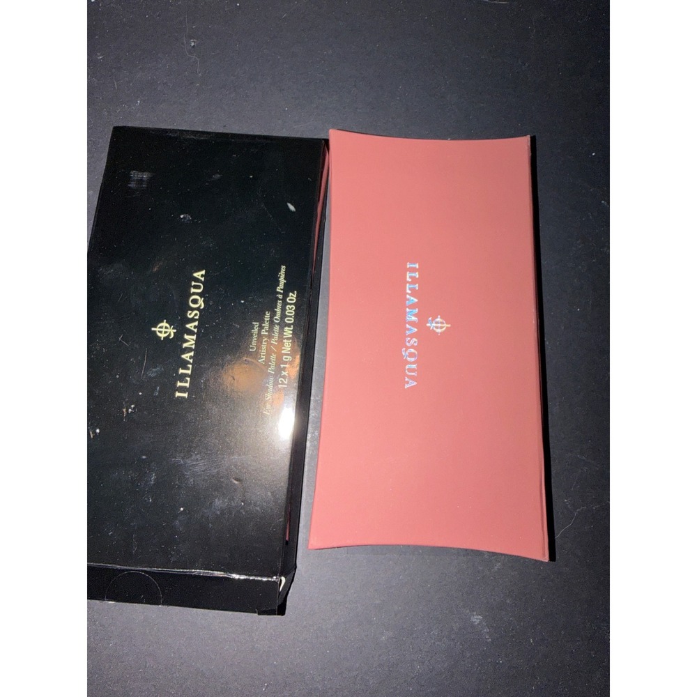 Illamasqua Artistry Palette Unveiled 12 Pan Matte Shimmer Eyeshadow face makeup